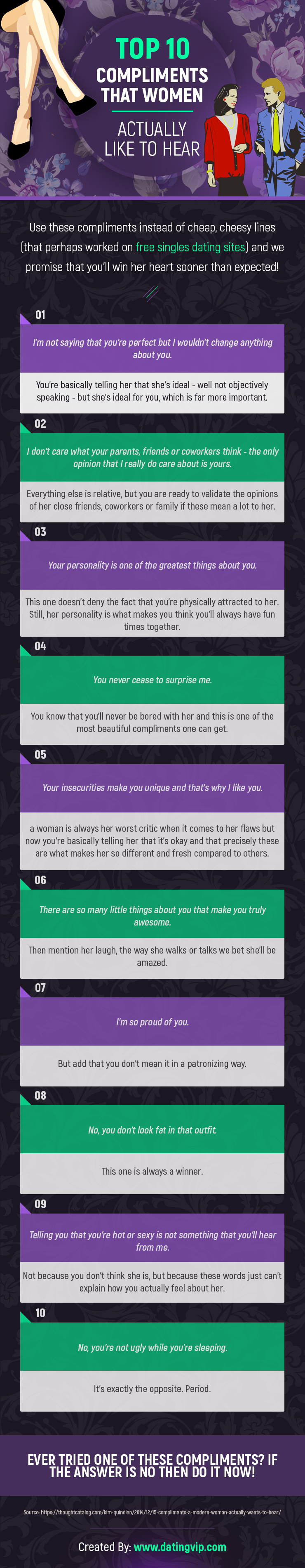 Top 10 Compliments that Women Actually Like to Hear