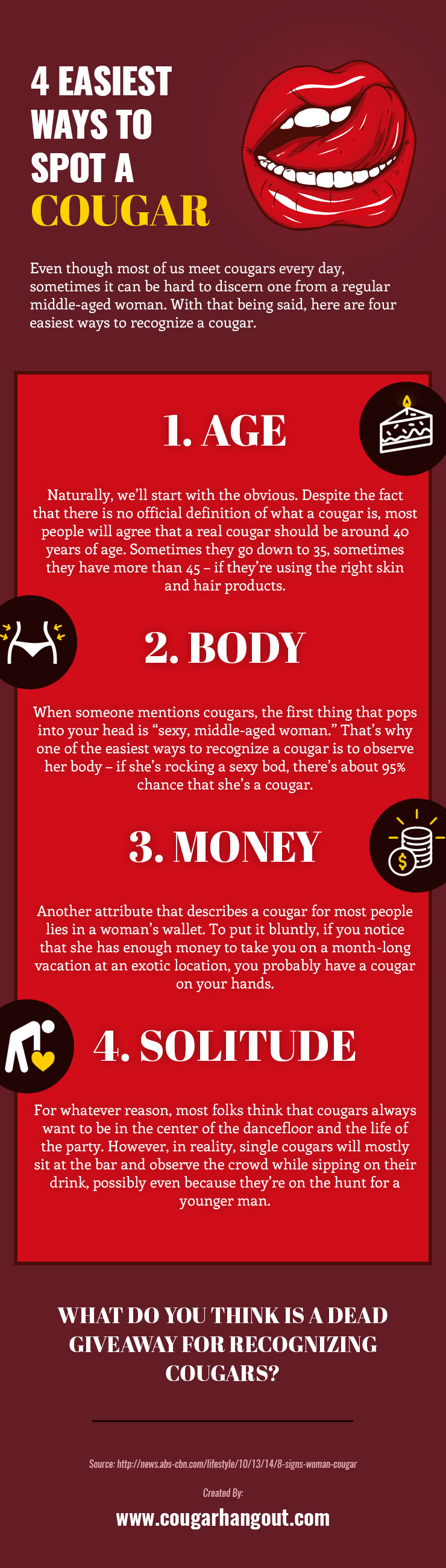 4 Easiest Ways to Spot a Cougar