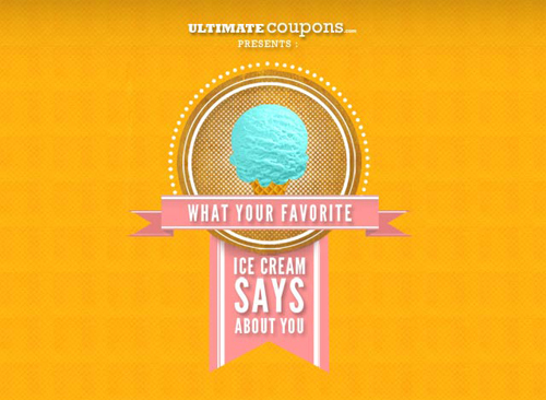What Your Favorite Ice-Cream Says About You