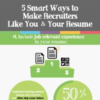 5 Smart Ways to Make Recruiters Like You and Your Resume (Infographic)