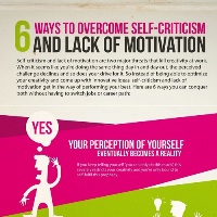 6 Ways to Conquer Self-Criticism and Lack of Motivation (Infographic)
