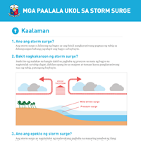 Mga Paalala Ukol sa Storm Surge (Infographic)