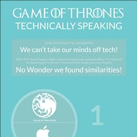 Game of Thrones - Technically Speaking (Infographic)