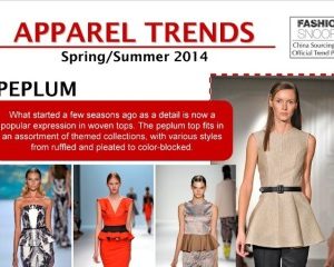 Apparel Trends for Spring/Summer 2014 (Infographic)