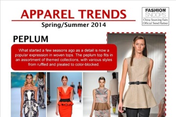 Apparel Trends for Spring/Summer 2014 (Infographic)