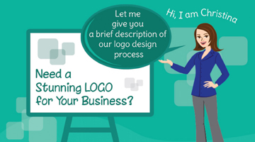 Creative Infographic Illustrating Our Logo Design Process