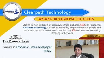 Clearpath Technology awarded by Times of India