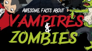 Awesome Facts People Should Know About Vampires and Zombies (Infographic)