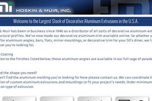 Aluminum Trim Molding