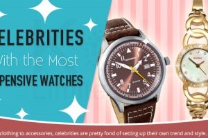 Celebrities with the Most Expensive Watches [Infographic]
