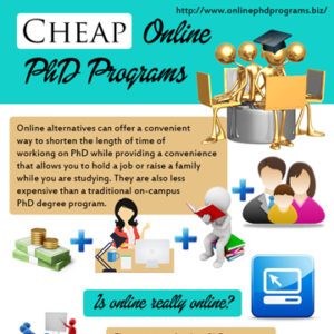 Cheap Online PhD Programs