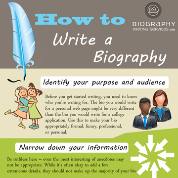 Tips on Writing a Biography