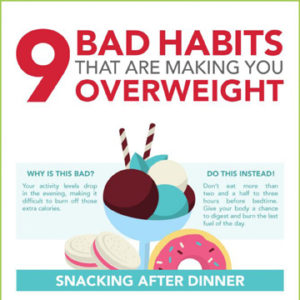 9 Bad Habits That Are Making You Overweight
