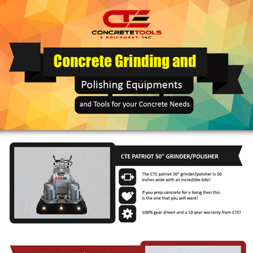 Concrete Grinding and Polishing Equipments, Concrete Tools and Equipment