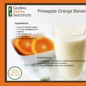 Pineapple Orange Banana Smoothie