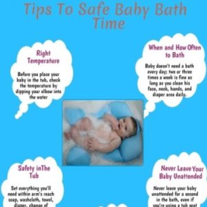Safely Baby Bathing Tips