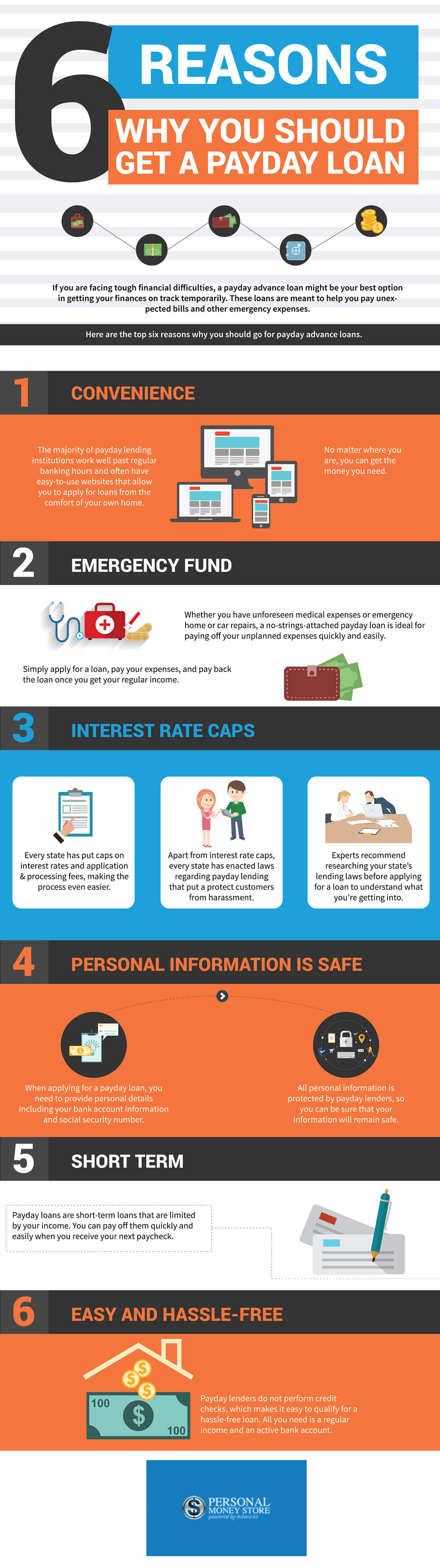 Six Reasons Why You Should Get a Payday Loan