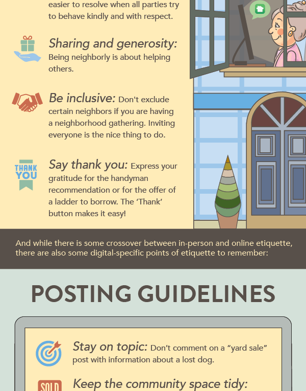 Etiquette Tips for Interacting on the Nextdoor Community