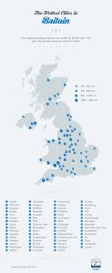 Wettest Cities in the UK