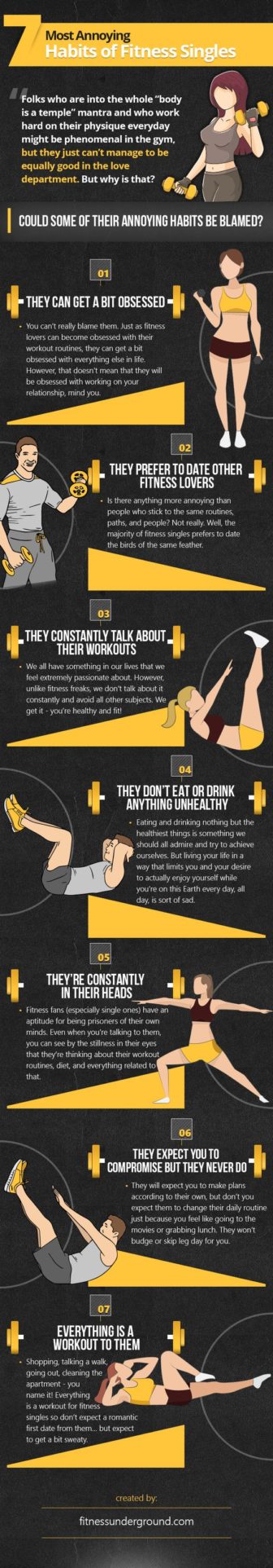 7 Most Annoying Habits of Fitness Singles
