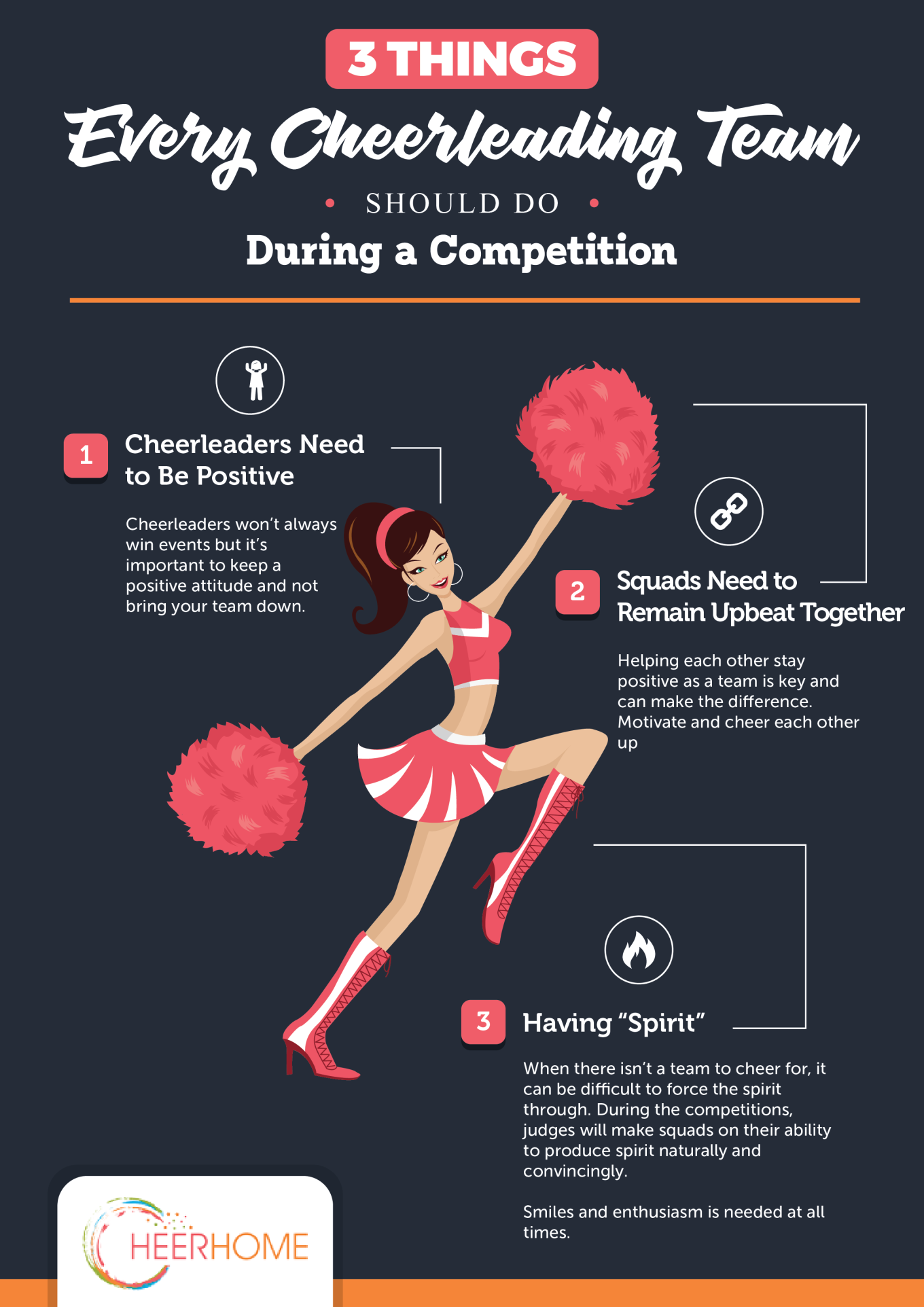 Top 3 Things Every Cheerleading Team Should Do During Competition