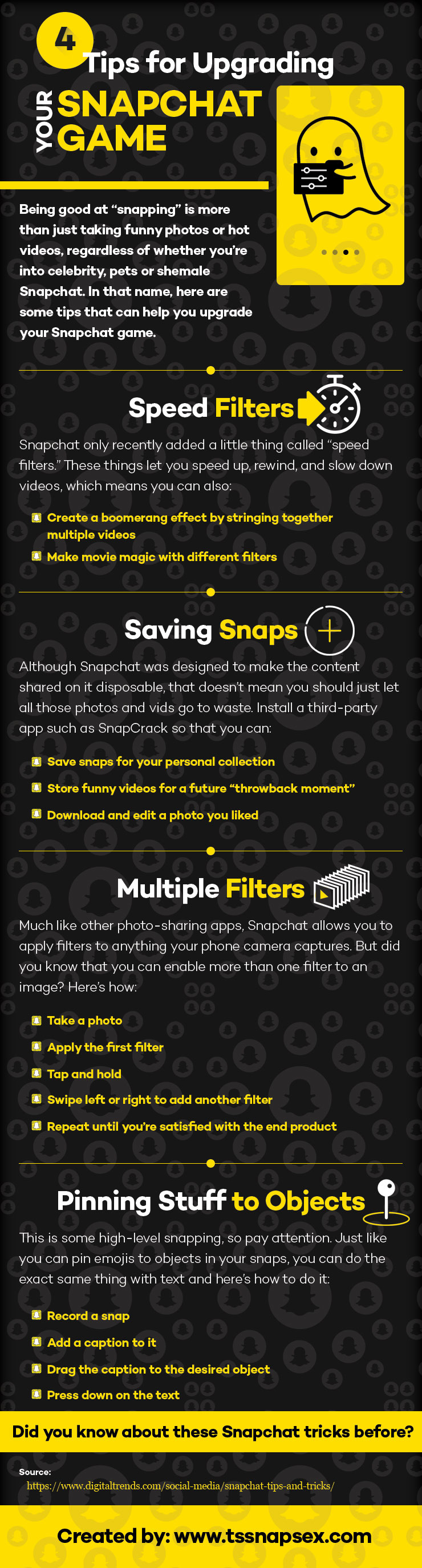 4 Tips for Upgrading Your Snapchat Game