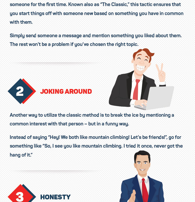 The Best 3 Ways to Break the Ice when Meeting People Online