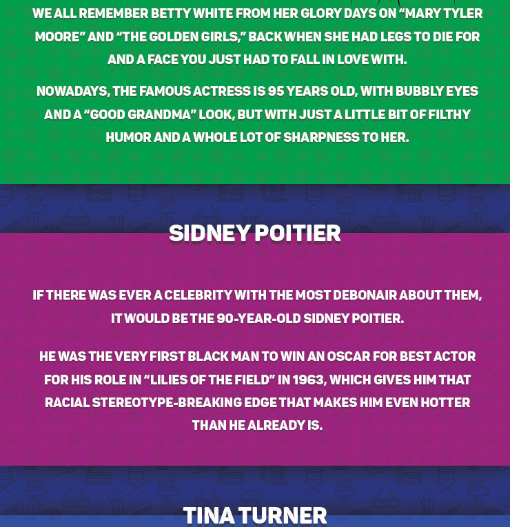 Top 3 Hottest Seniors in Hollywood