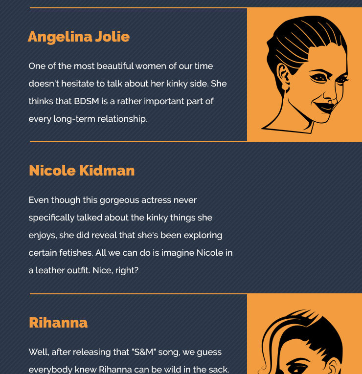 Famous Hotties Who Are Into BDSM