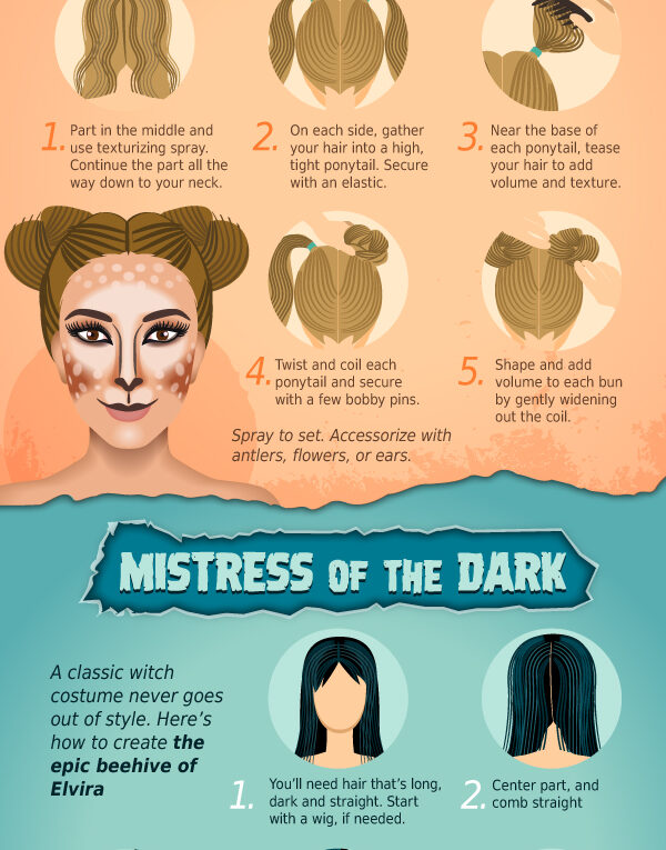 From Braids to Beehives: Ultimate Halloween Hairstyles