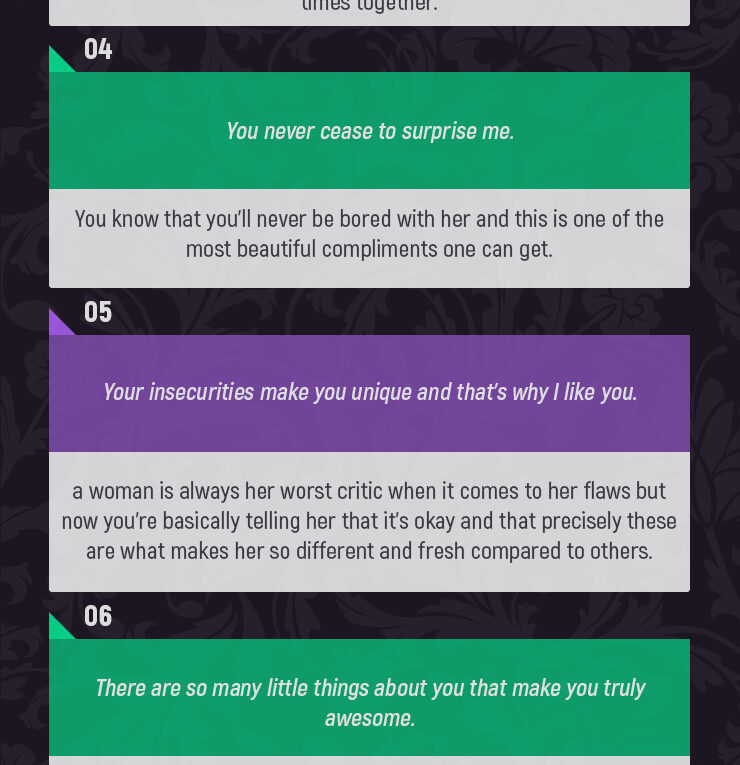 Top 10 Compliments that Women Actually Like to Hear