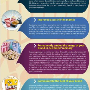 How Can Popcorn Boxes Make For a Brand?