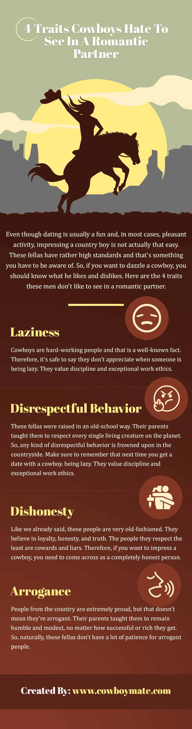 4 Traits Cowboys Hate To See In A Romantic Partner