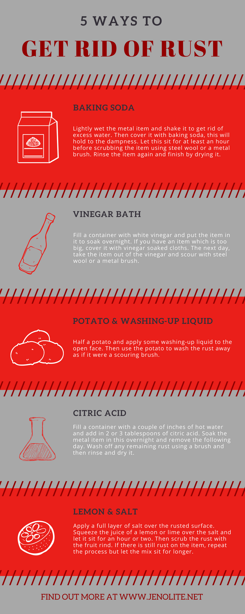 5 Ways To Get Rid of Rust