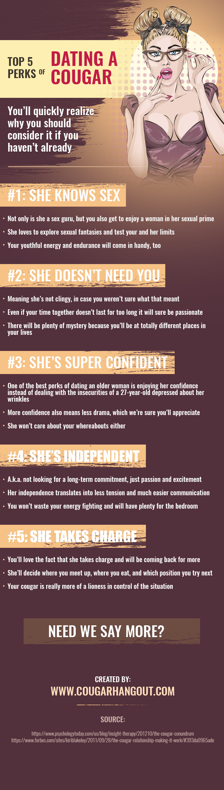 Top 5 Perks of Dating a Cougar