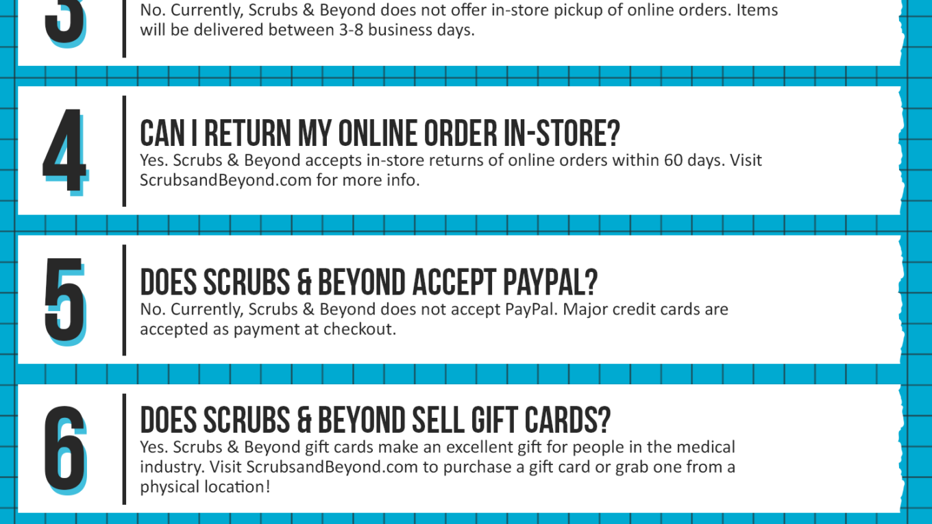 Scrubs & Beyond Coupon Cause FAQ (C.C. FAQ)