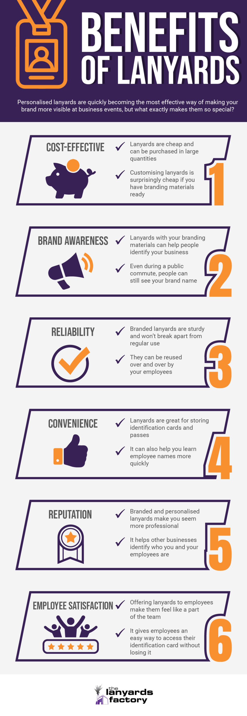 The 6 Benefits of Lanyards