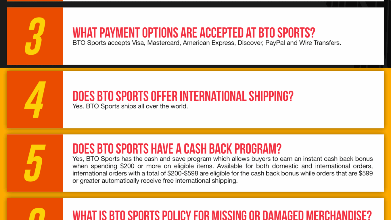 BTO Sports Coupon Cause FAQ (C.C. FAQ)