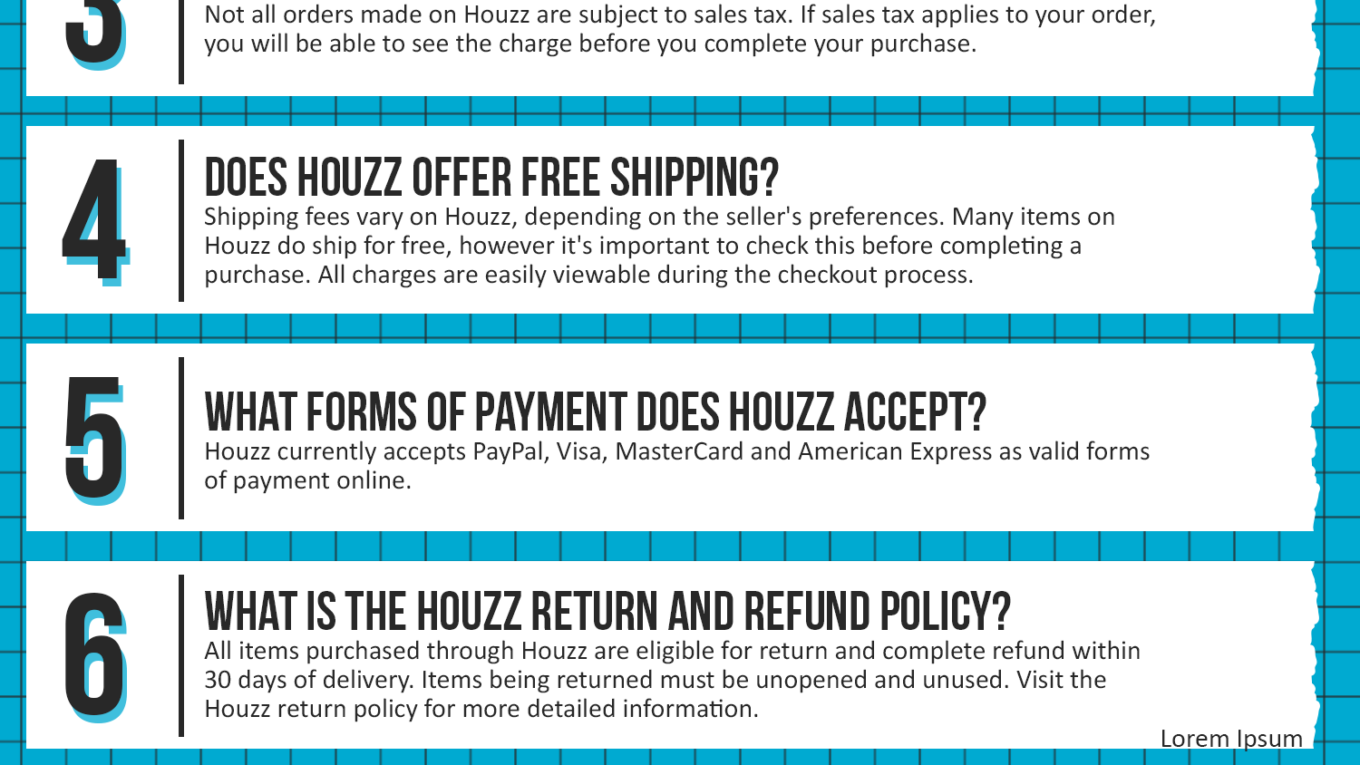 Houzz Coupon Cause FAQ (C.C. FAQ)