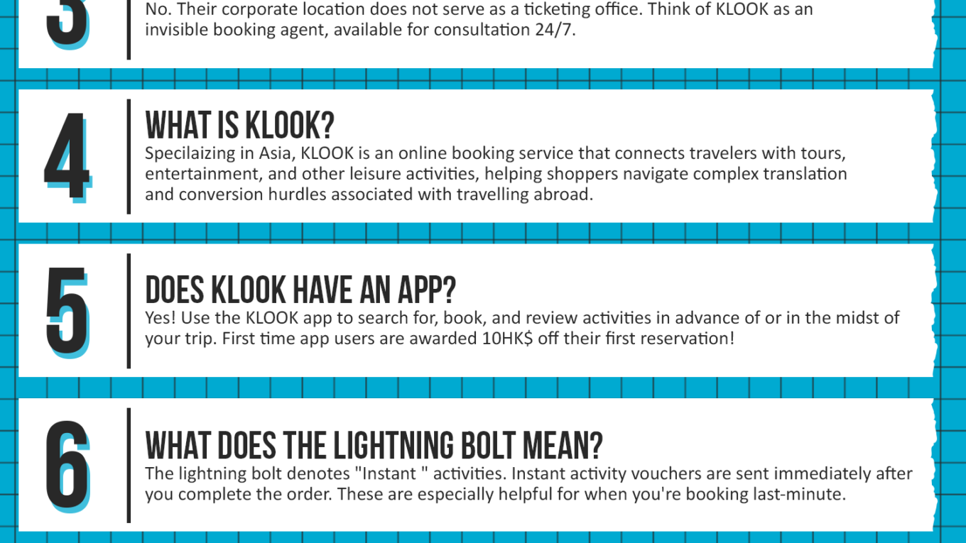 KLOOK Coupon Cause FAQ (C.C. FAQ)