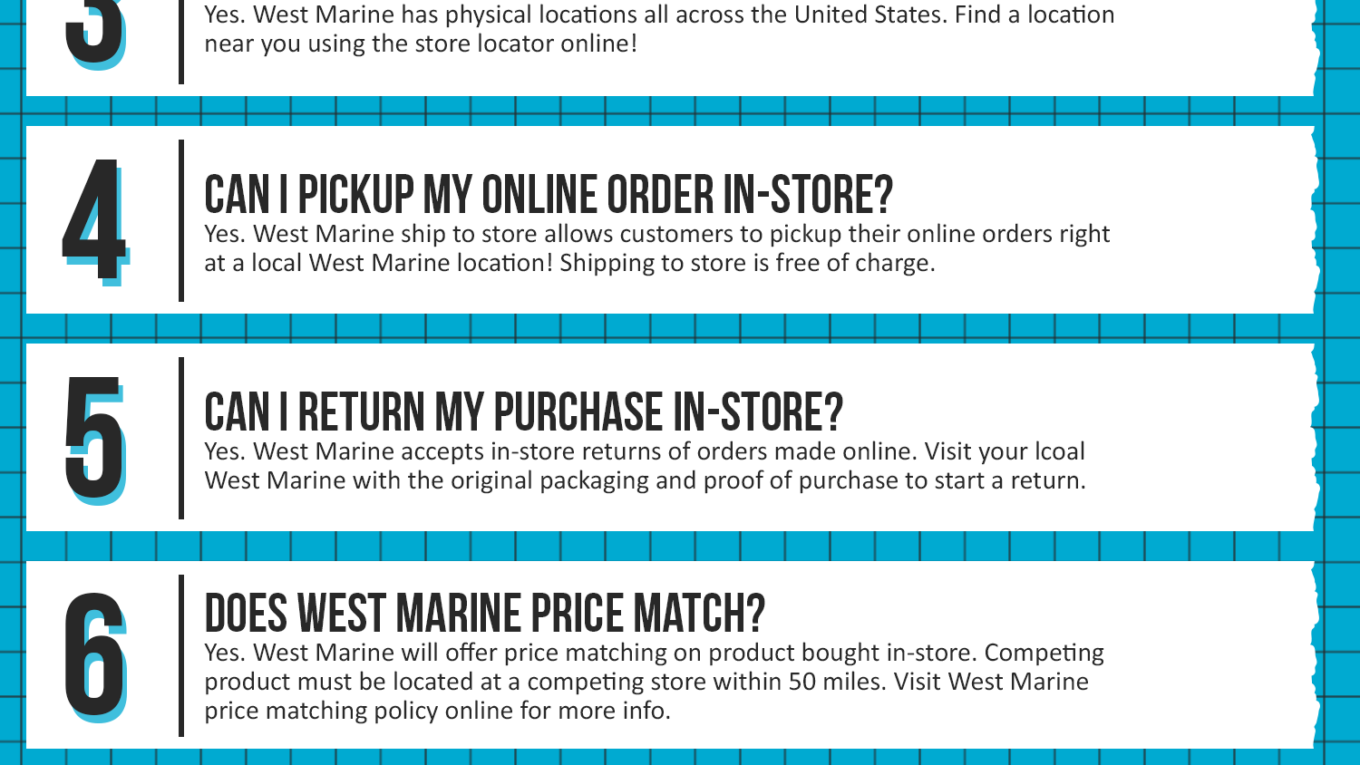 West Marine Coupon Cause FAQ (C.C. FAQ)