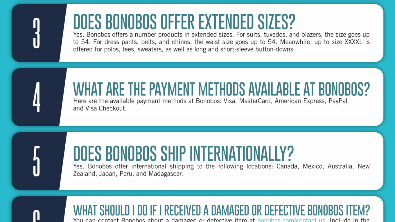 Bonobos Coupon Cause FAQ (C.C. FAQ)