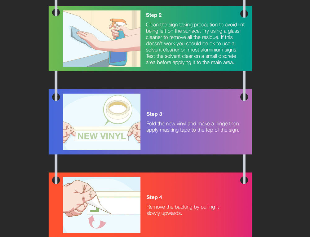 How To Update Text On A Sign