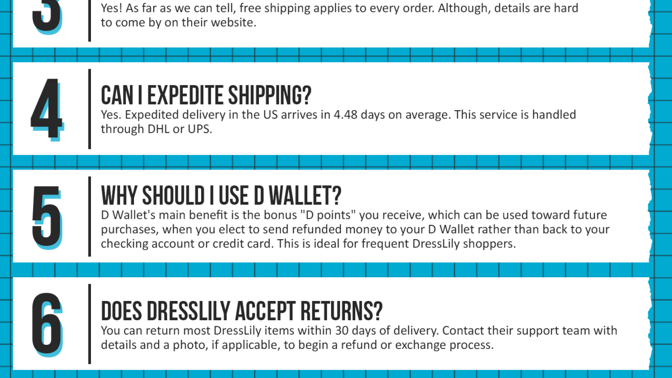 Dress Lily Coupon Cause FAQ (C.C. FAQ)