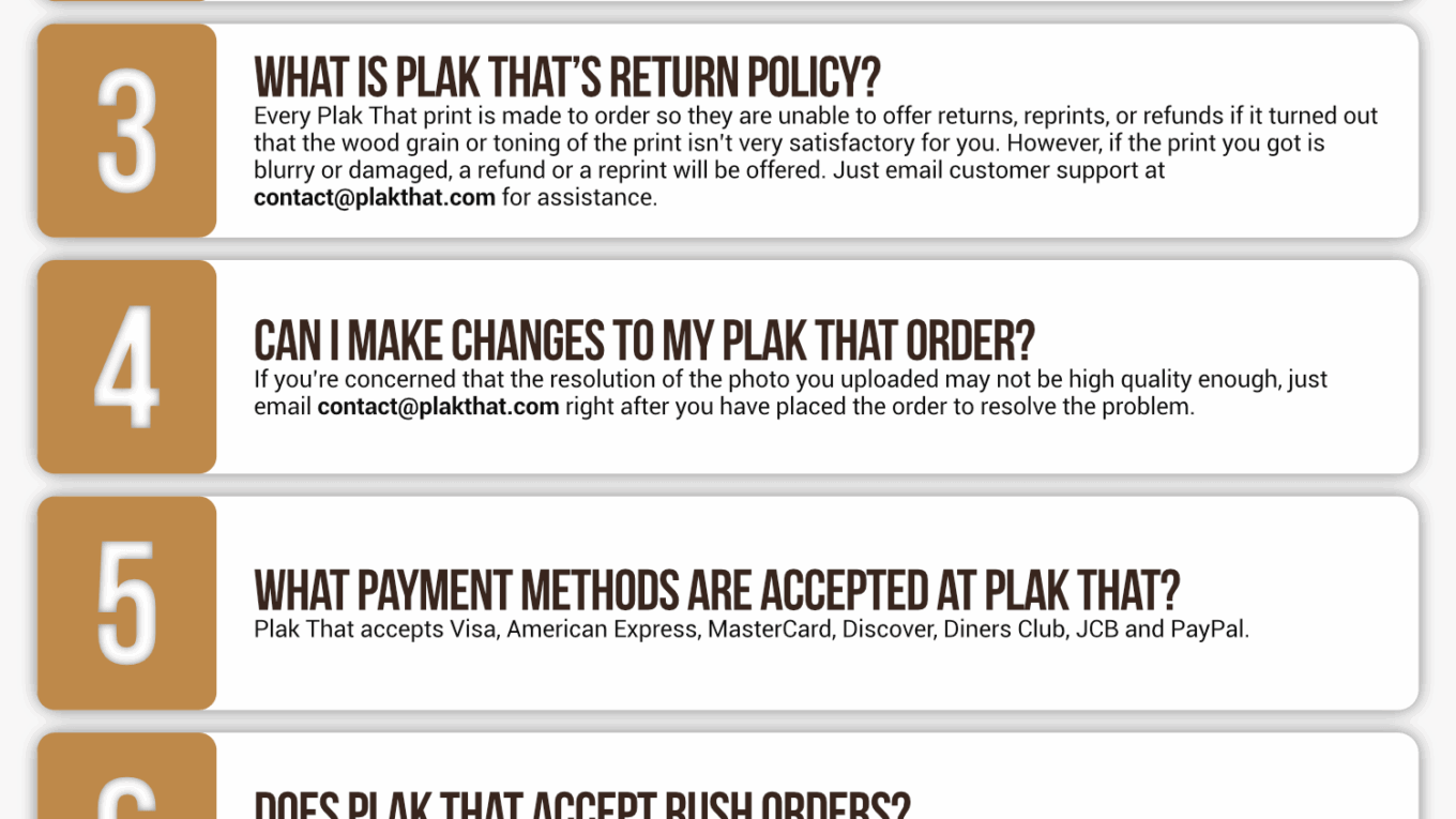 Plak That Infographic Order Coupon Cause FAQ (C.C. FAQ)