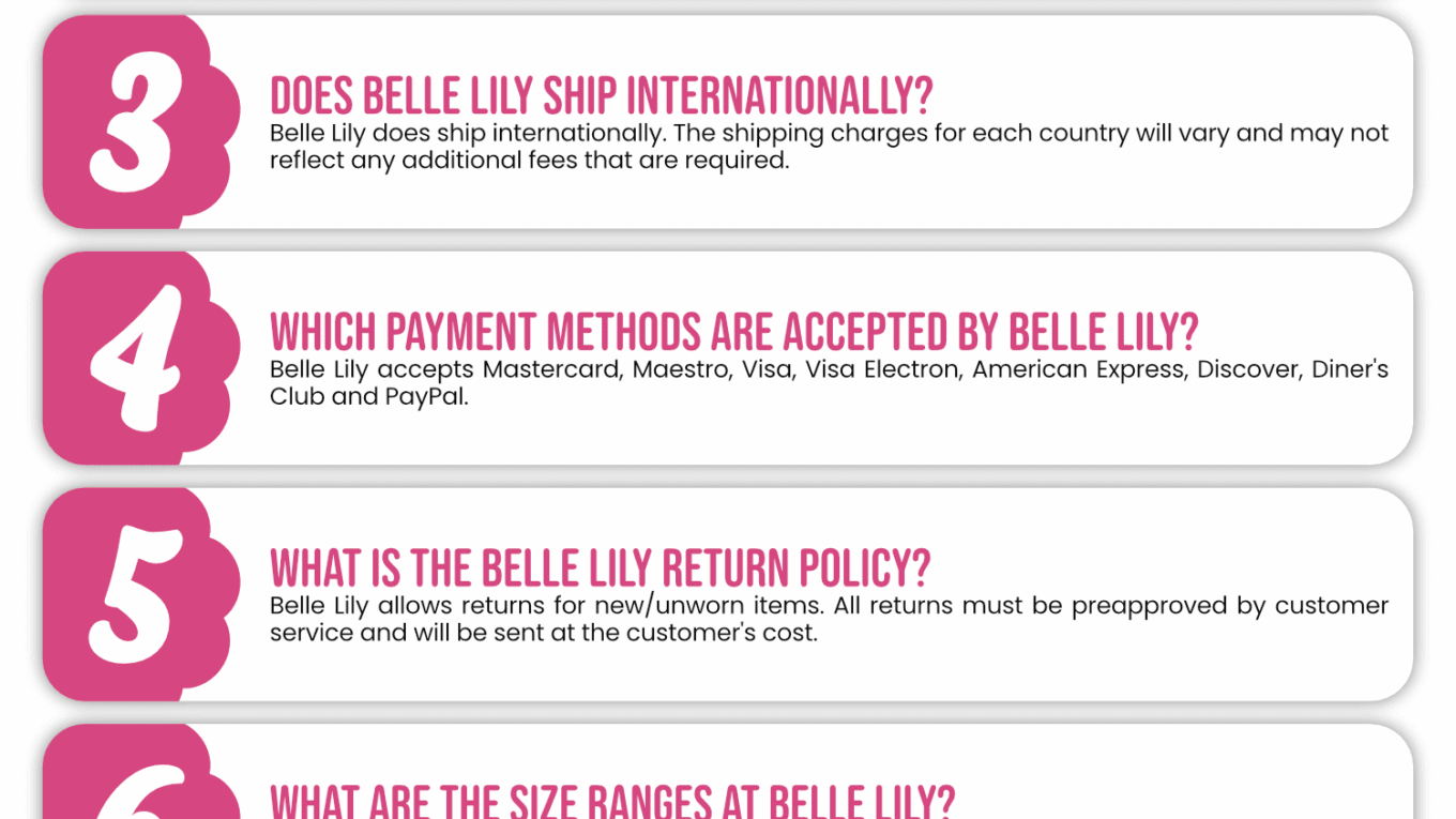 Belle Lily Coupon Cause FAQ (C.C. FAQ)