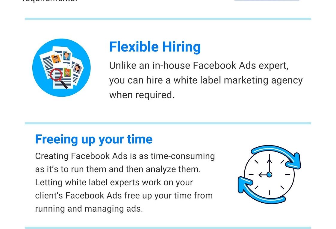 Benefits of Collaborating with White Label Facebook Ads Agency
