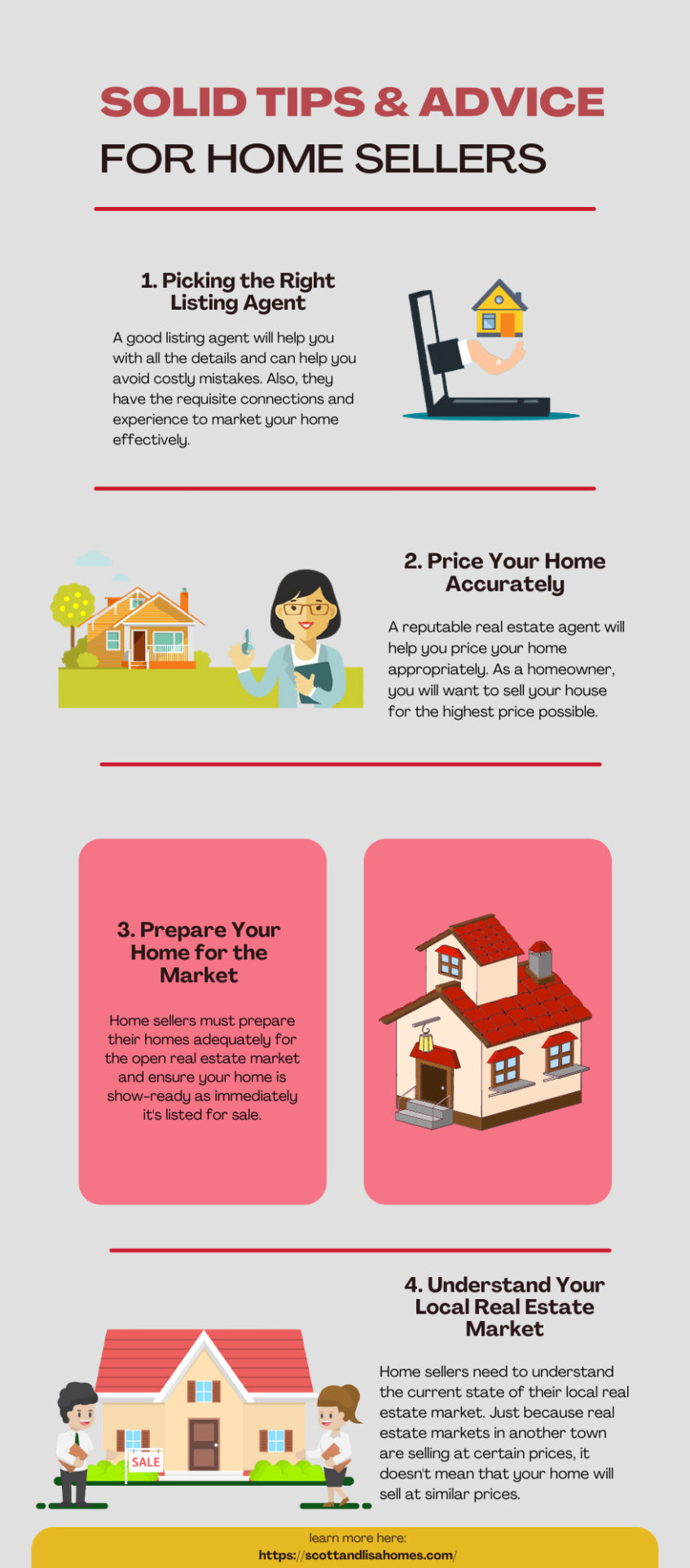 4 Real Estate Tips to Sell Your First Home