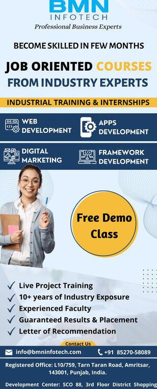 Web Design & Web Development Course in Amritsar | App Development Course