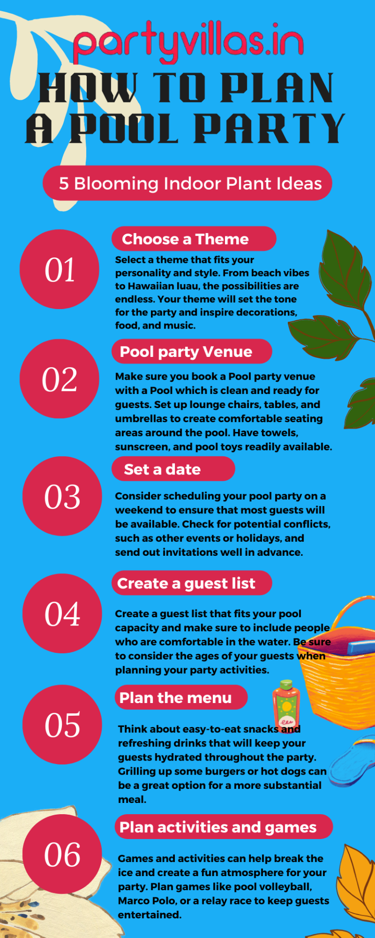 How to Plan a Memorable Pool Party